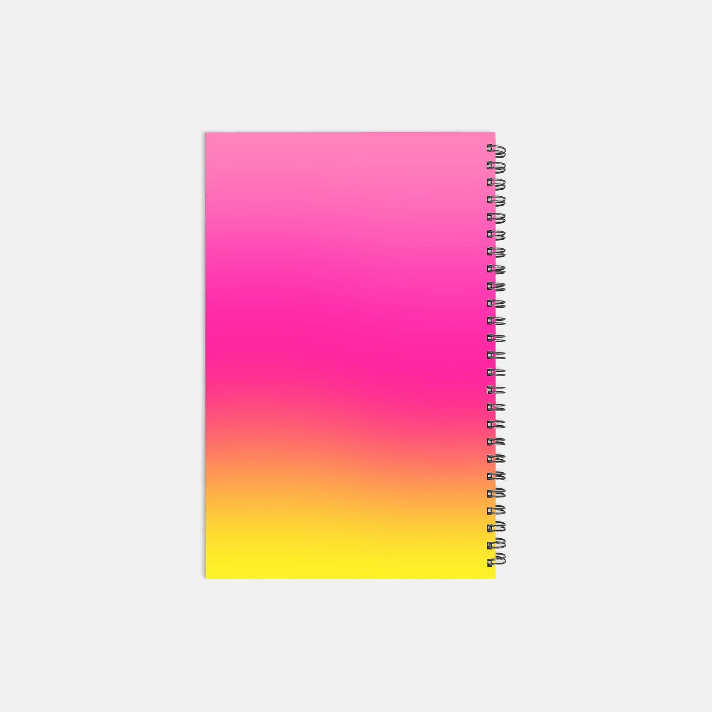 Notebook Softcover Spiral 5.5 x 8.5 - Boss Lady Modern Pink