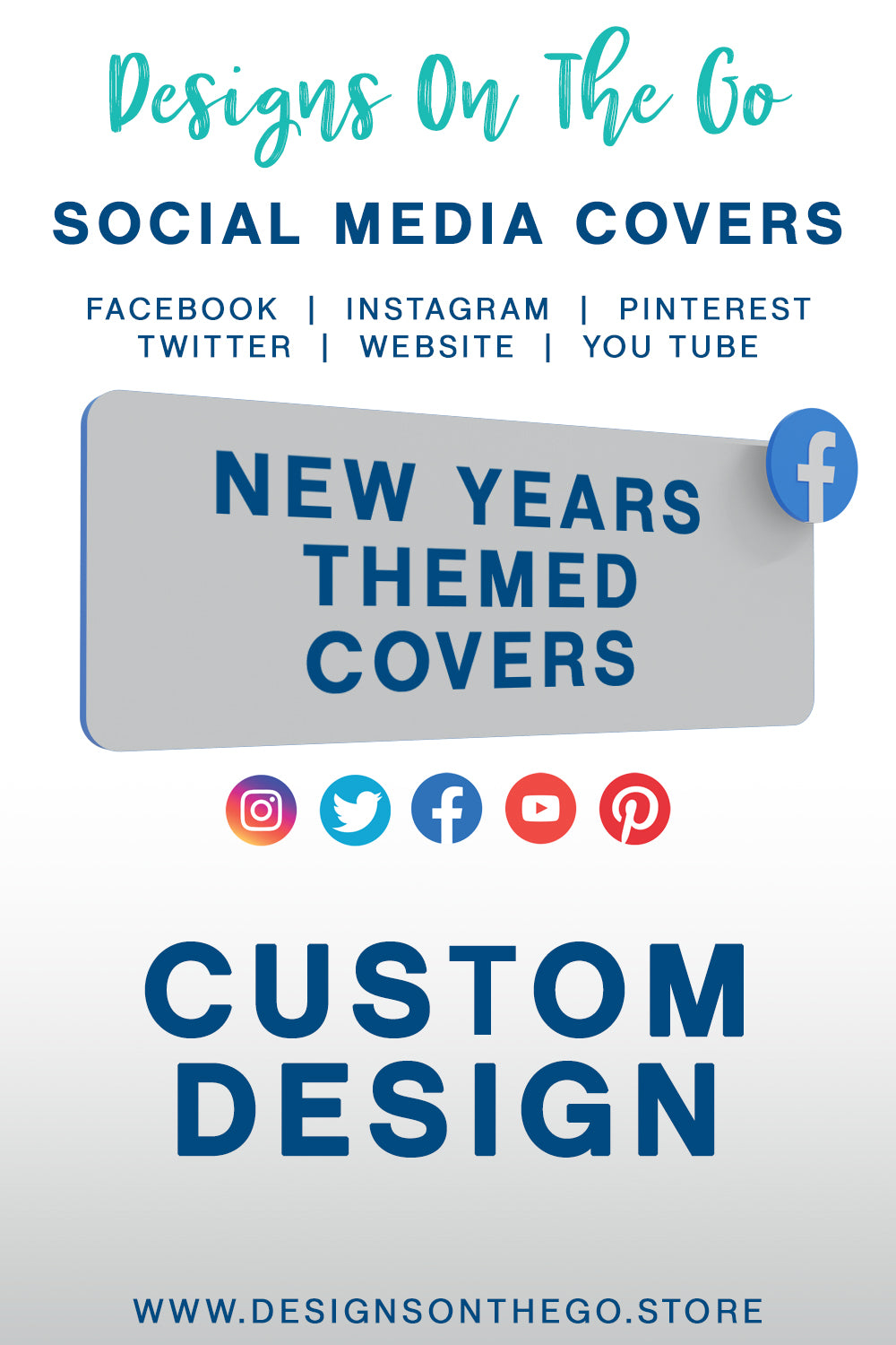 New Years Themed Social Media Covers