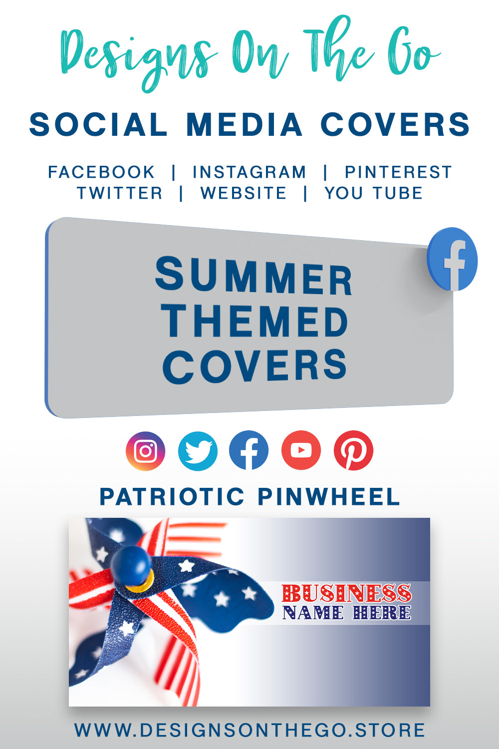 Summer Themed Social Media Covers