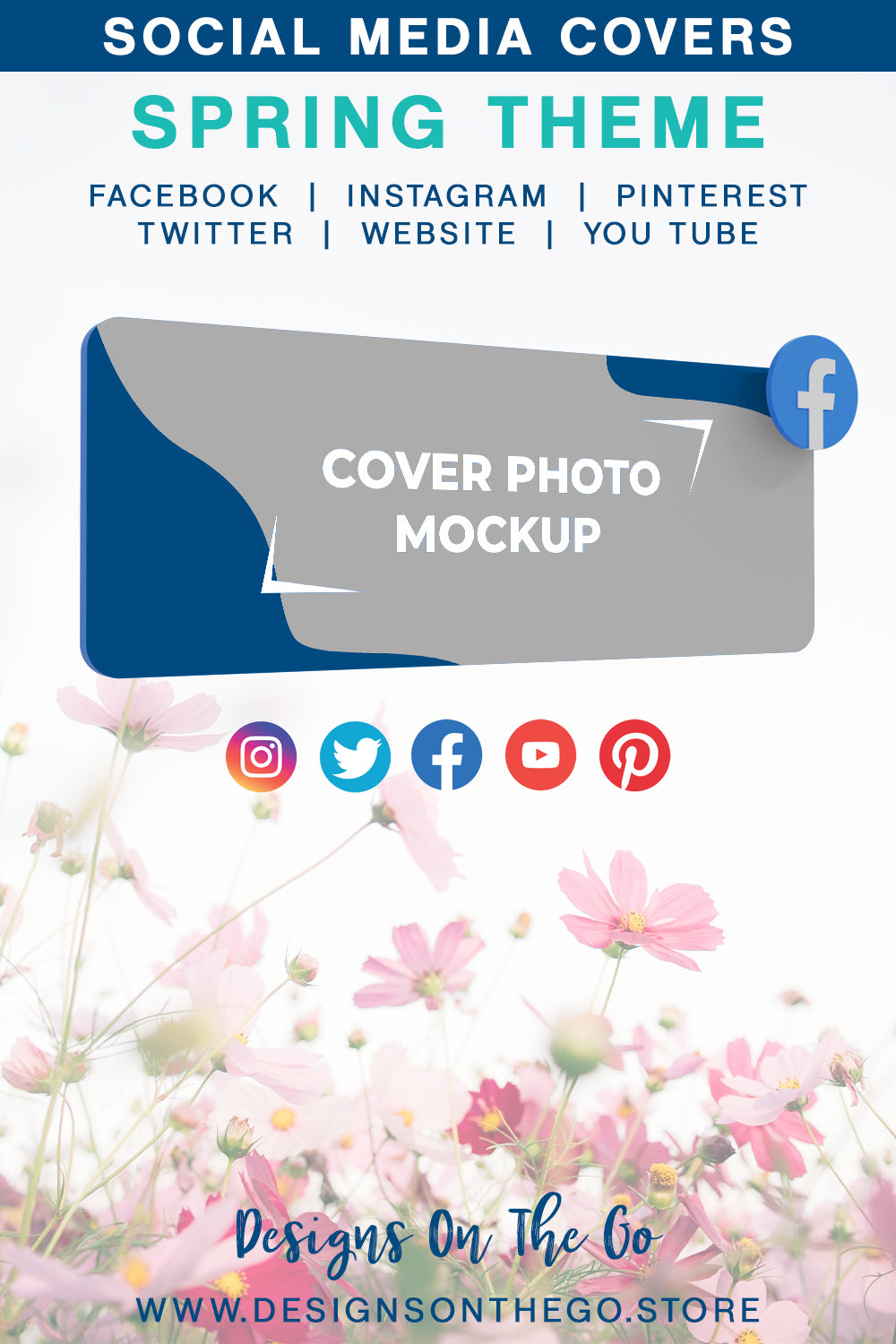 Spring Themed Social Media Covers – Designs On The Go